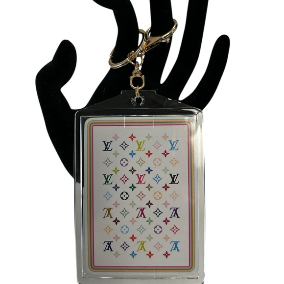 Louis Vuitton Murakami Playing Card Keychain - Picture 2 of 2